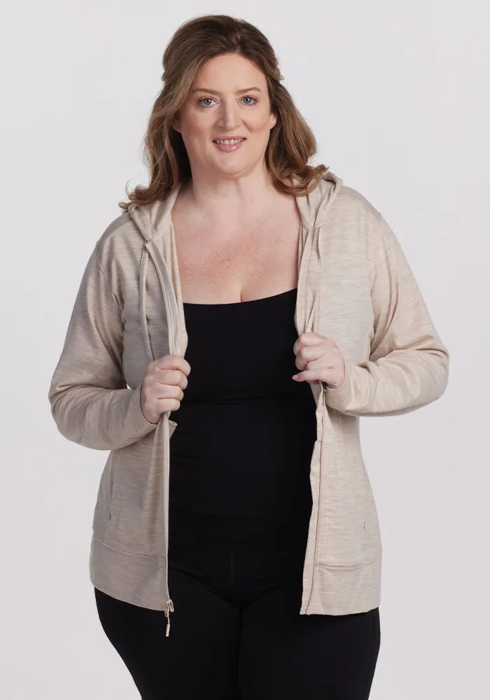 Ryann Hoodie - Cream Heather
