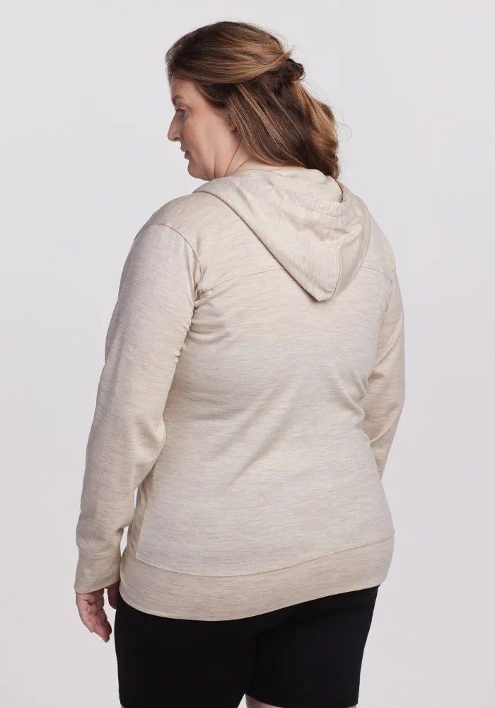 Ryann Hoodie - Cream Heather