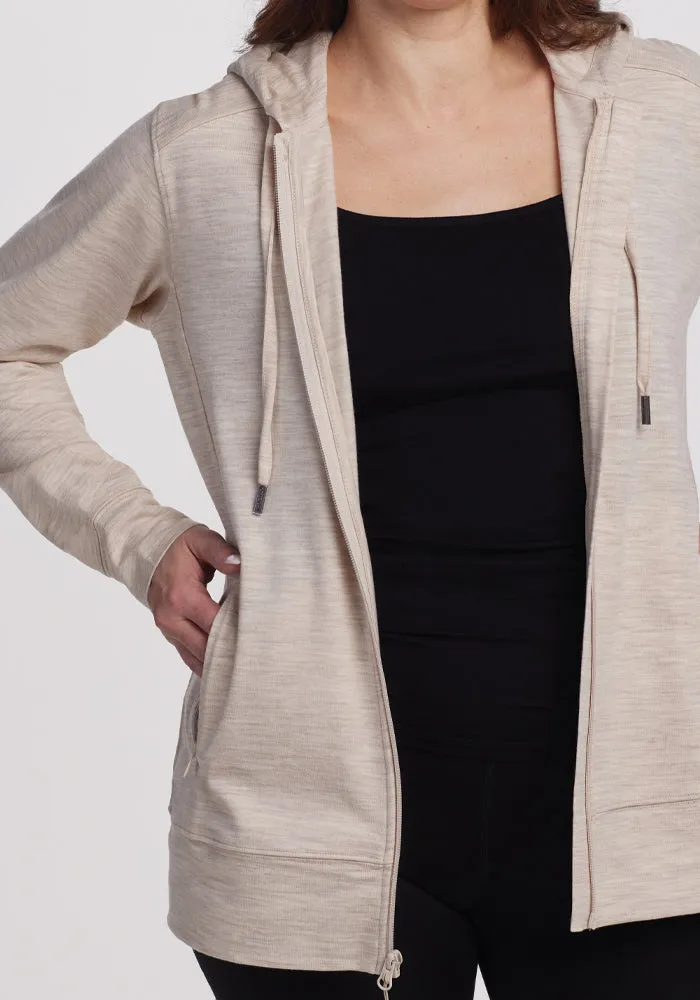 Ryann Hoodie - Cream Heather