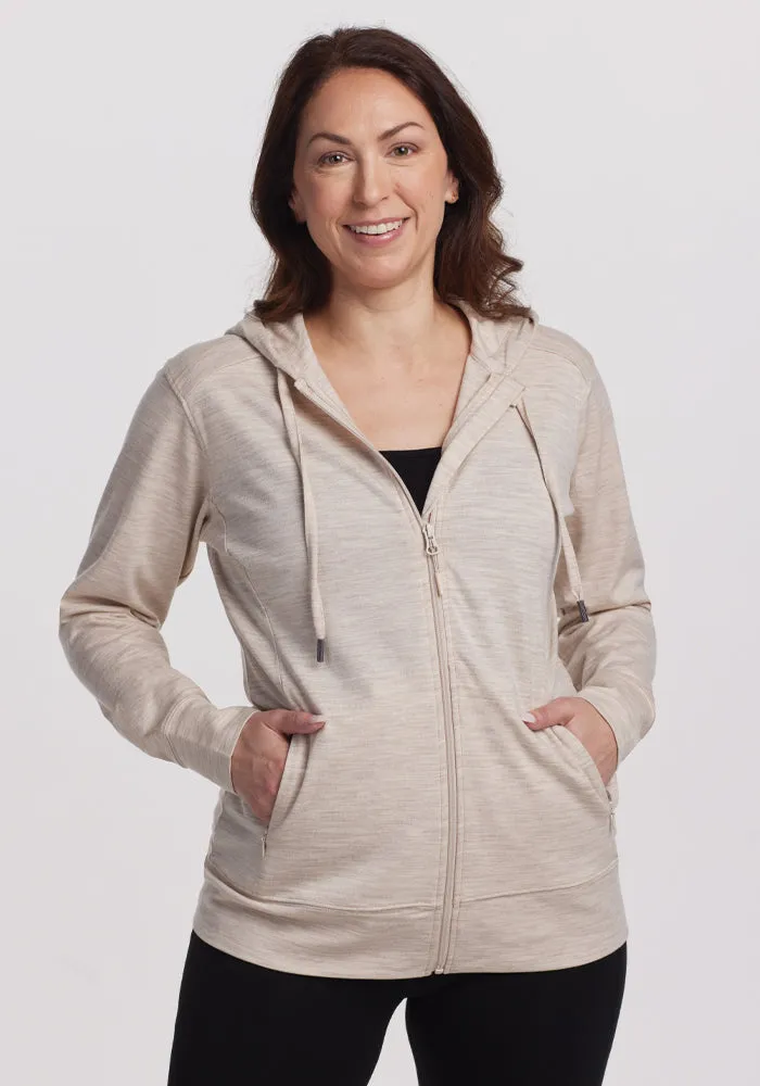 Ryann Hoodie - Cream Heather