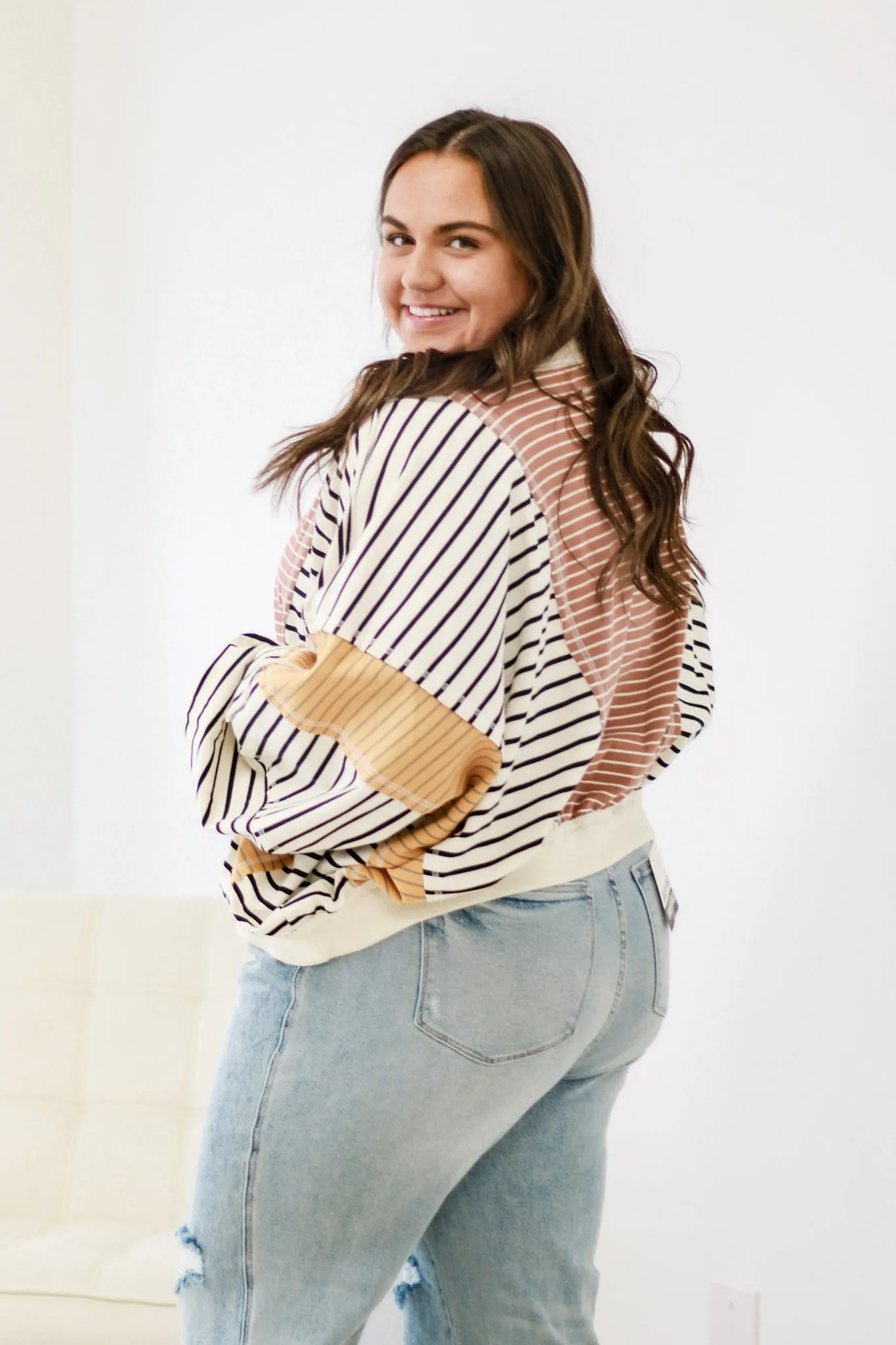 Shaken Espresso Oversized Pullover