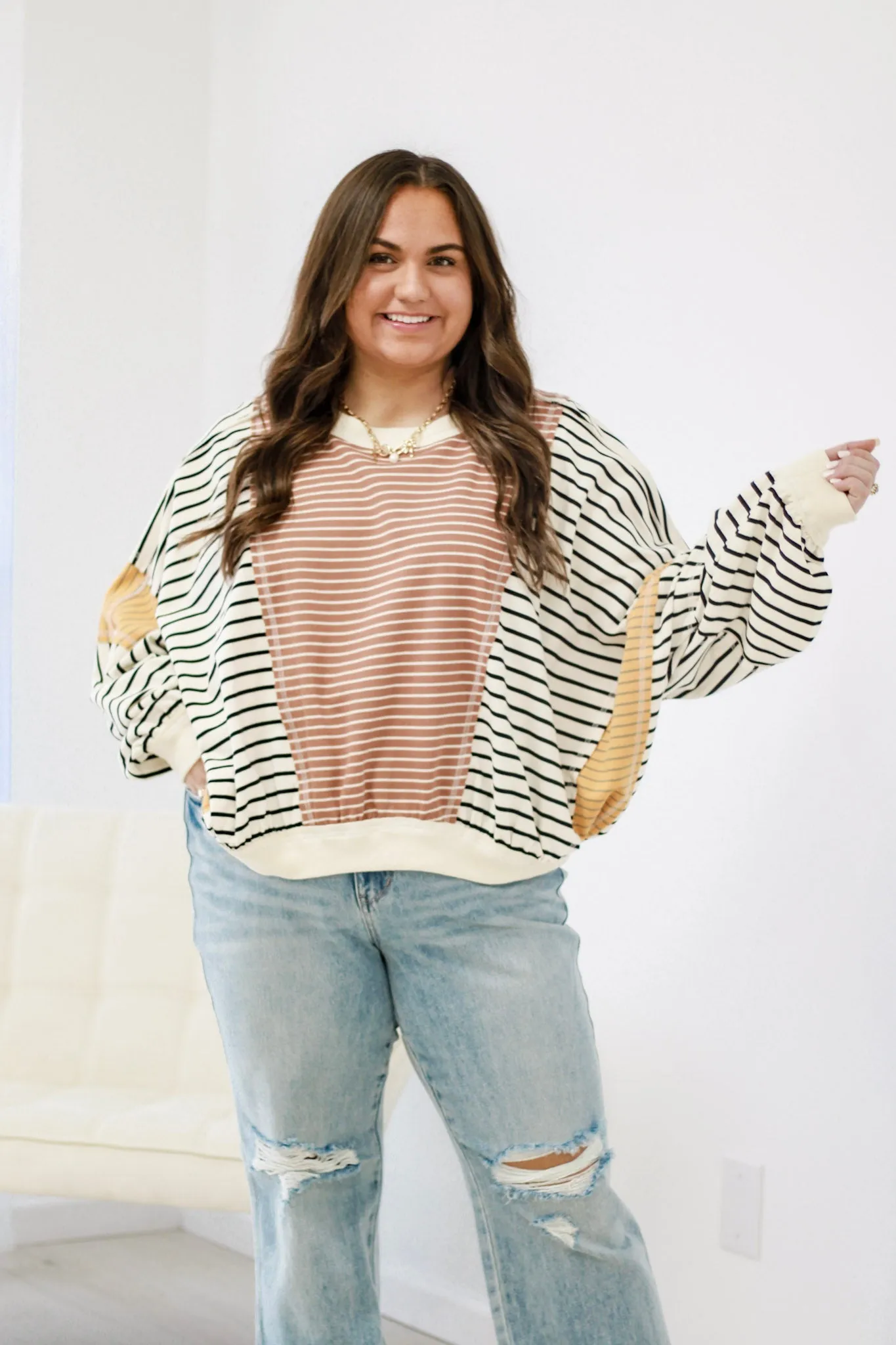Shaken Espresso Oversized Pullover