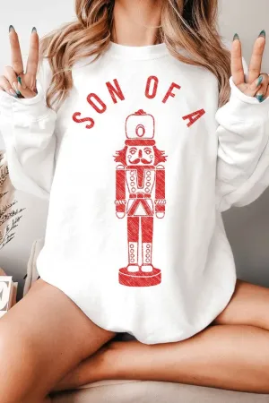 SON OF A NUTCRACKER OVERSIZED SWEATSHIRT