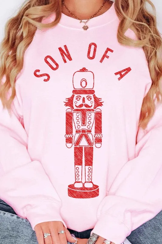 SON OF A NUTCRACKER OVERSIZED SWEATSHIRT