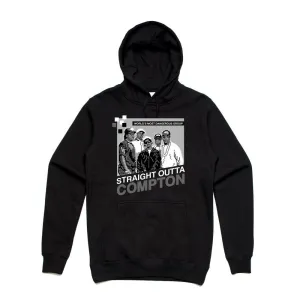 Streetwear on Demand COMPTON 8 BIT HOODIE BLACK