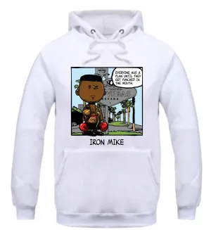 Streetwear on Demand PNUTS IRON MIKE HOODIE WHITE