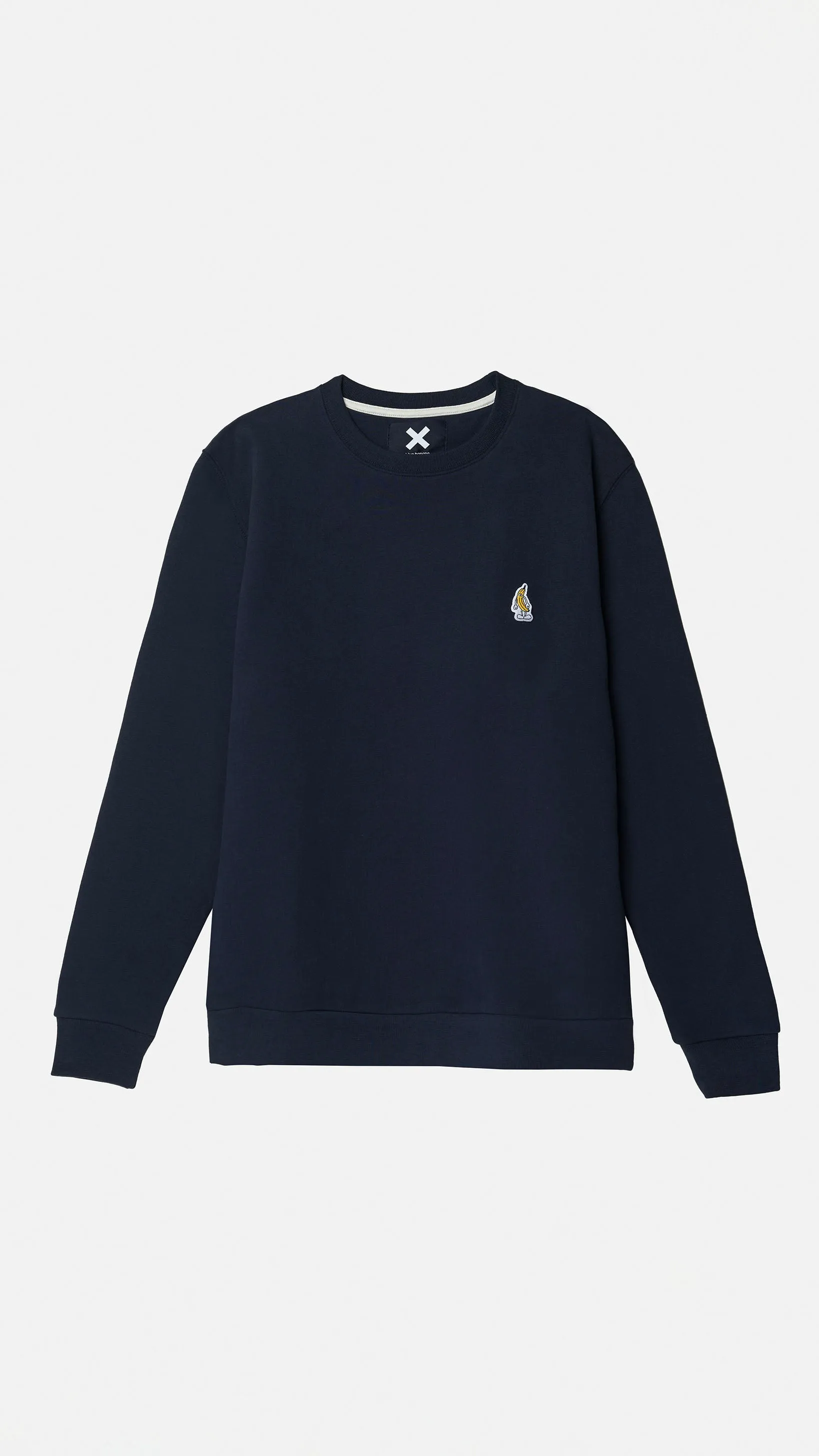 SUDADERA BANANA AZUL MARINO