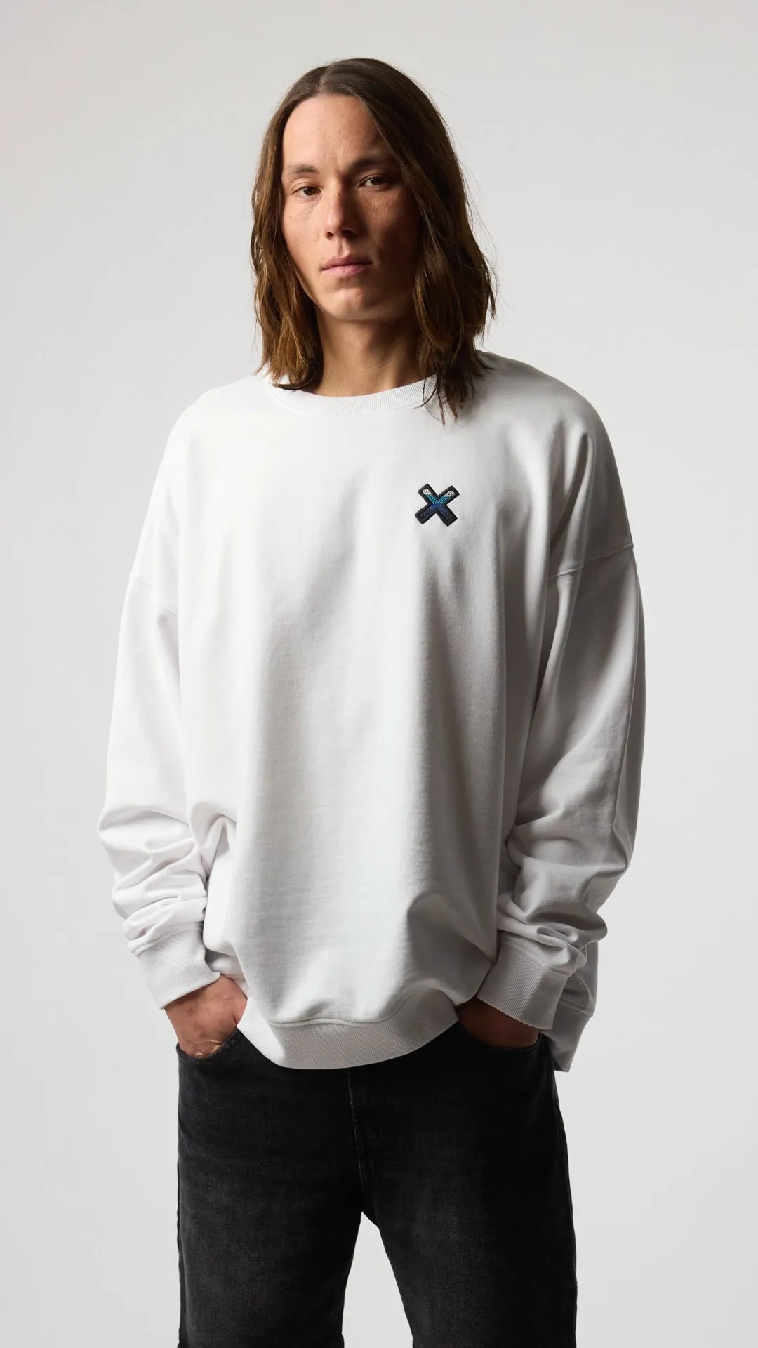 SUDADERA KARMA BLANCA
