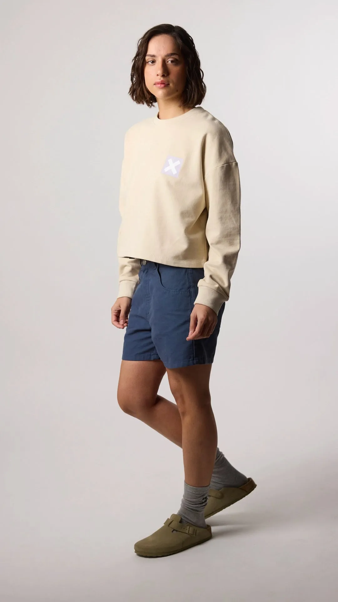 SUDADERA MUJER NATURE FOSSIL