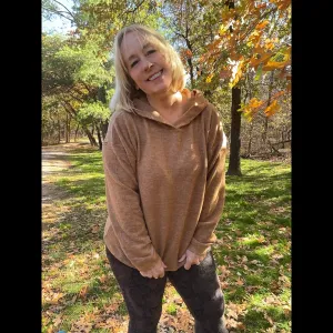 Super Soft Cozy Hoodie in Camel