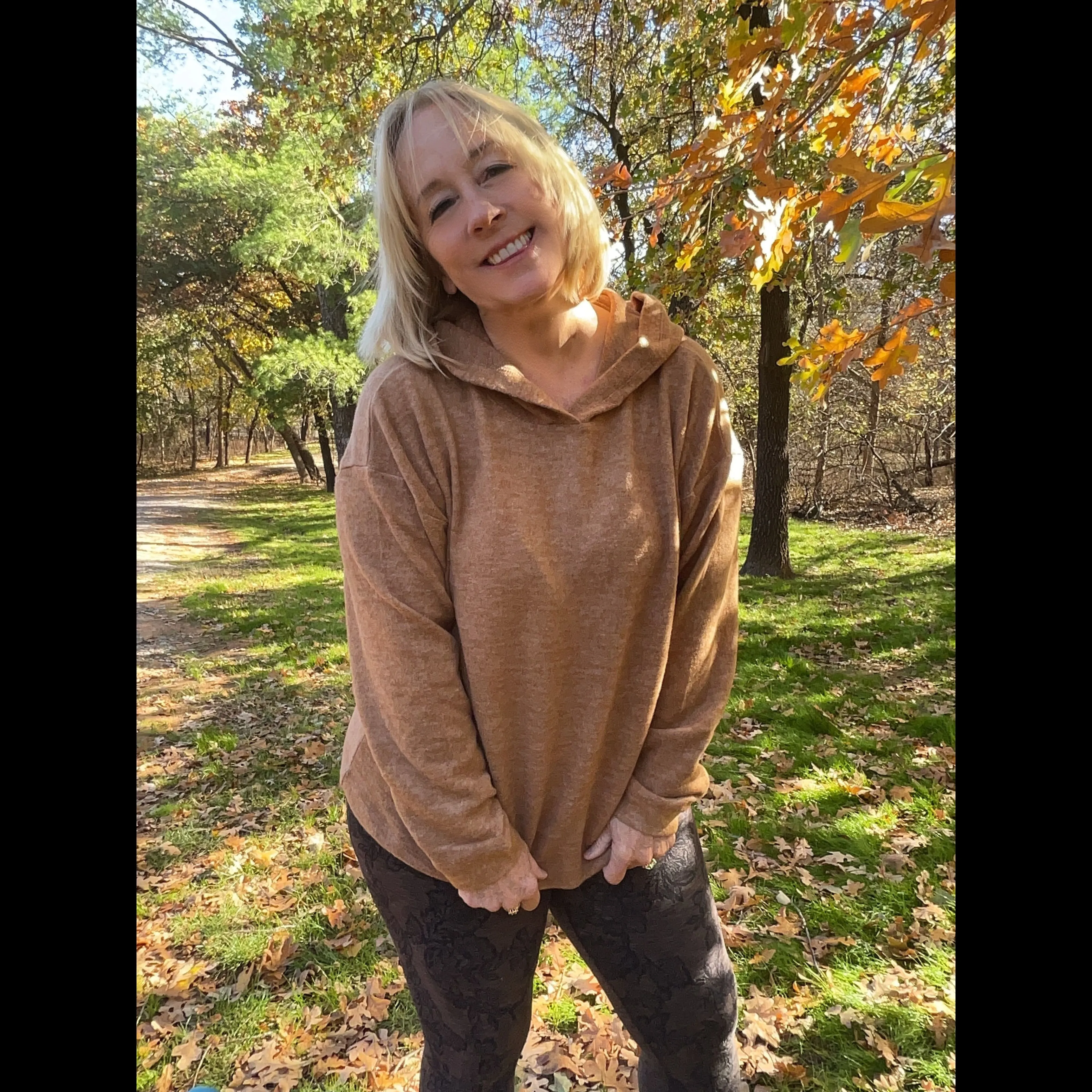 Super Soft Cozy Hoodie in Camel