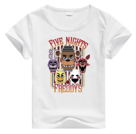 T-shirt Five Nights at Freddy's boys clothing Short Sleeve