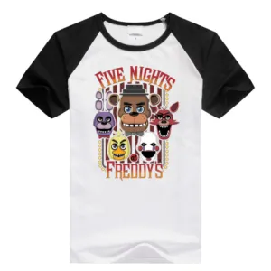 T-shirt Five Nights at Freddy's boys clothing Short Sleeve