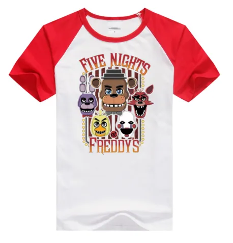 T-shirt Five Nights at Freddy's boys clothing Short Sleeve