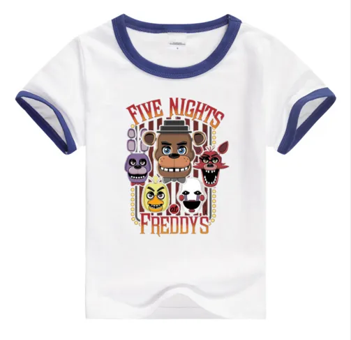 T-shirt Five Nights at Freddy's boys clothing Short Sleeve