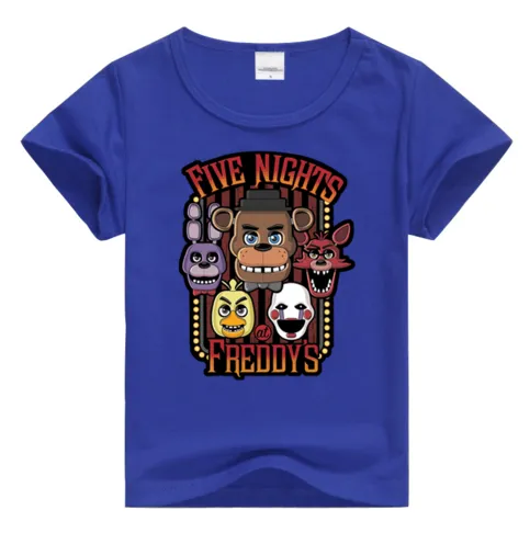 T-shirt Five Nights at Freddy's boys clothing Short Sleeve