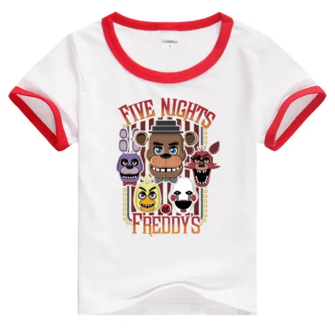 T-shirt Five Nights at Freddy's boys clothing Short Sleeve