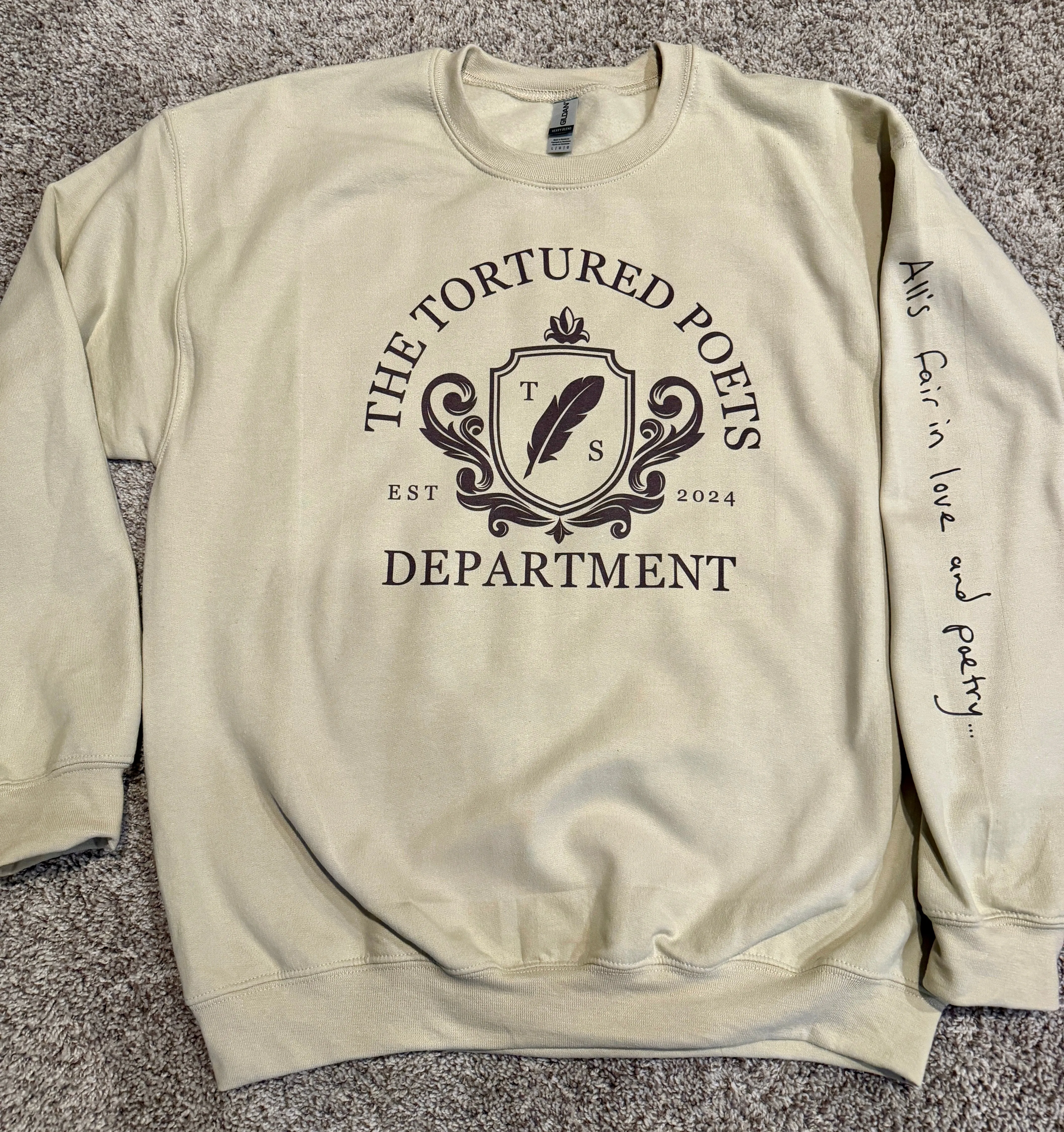 The Tortured Poets Department Era Sweatshirt