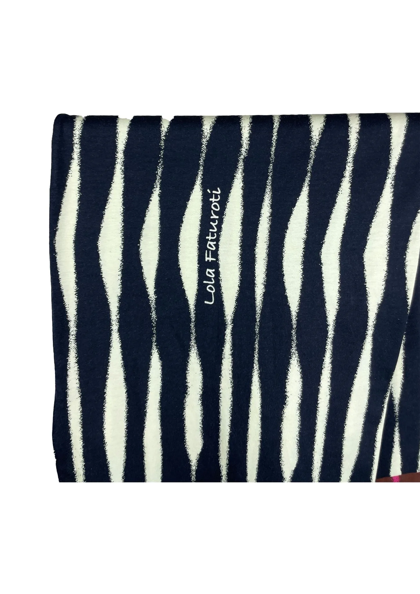 Twillight  Horizontal Scarf - Black