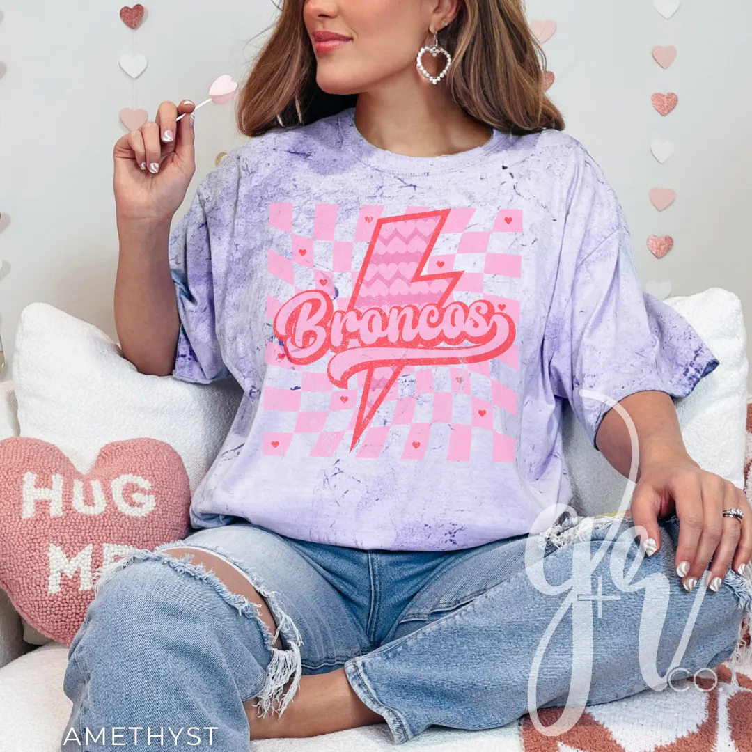 Valentine Bolt Broncos (Tees Sweatshirts)