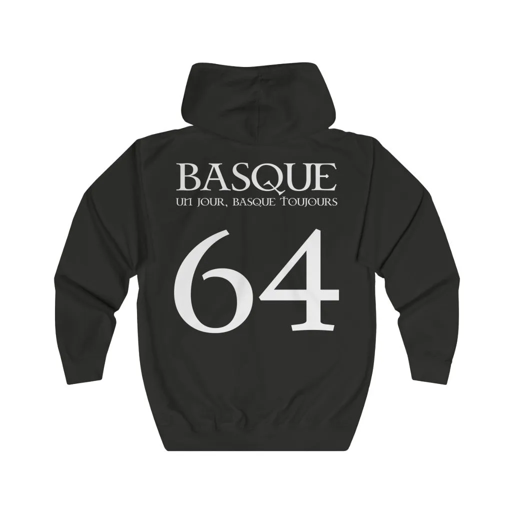 Veste zippée - Cadeau humour pour un Basque