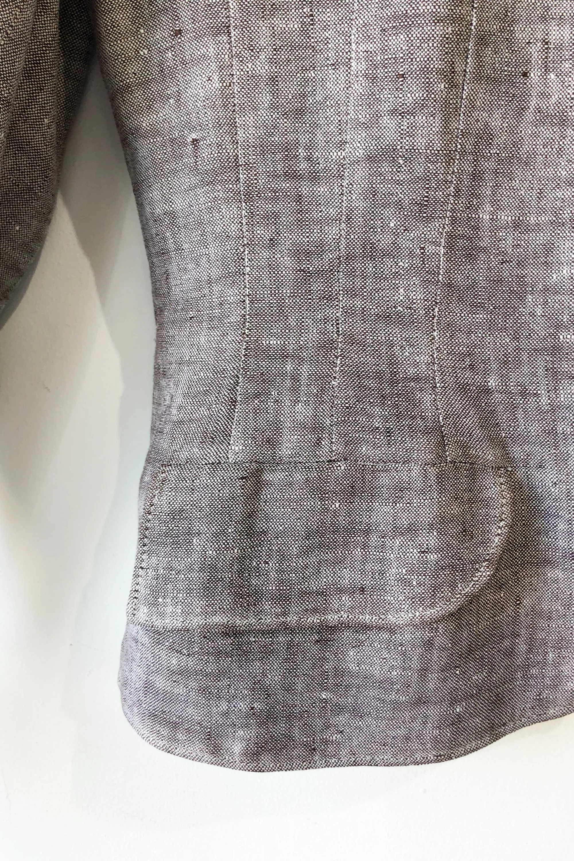 Vintage Duchess Royal Linen 2-pc Skirt Suit
