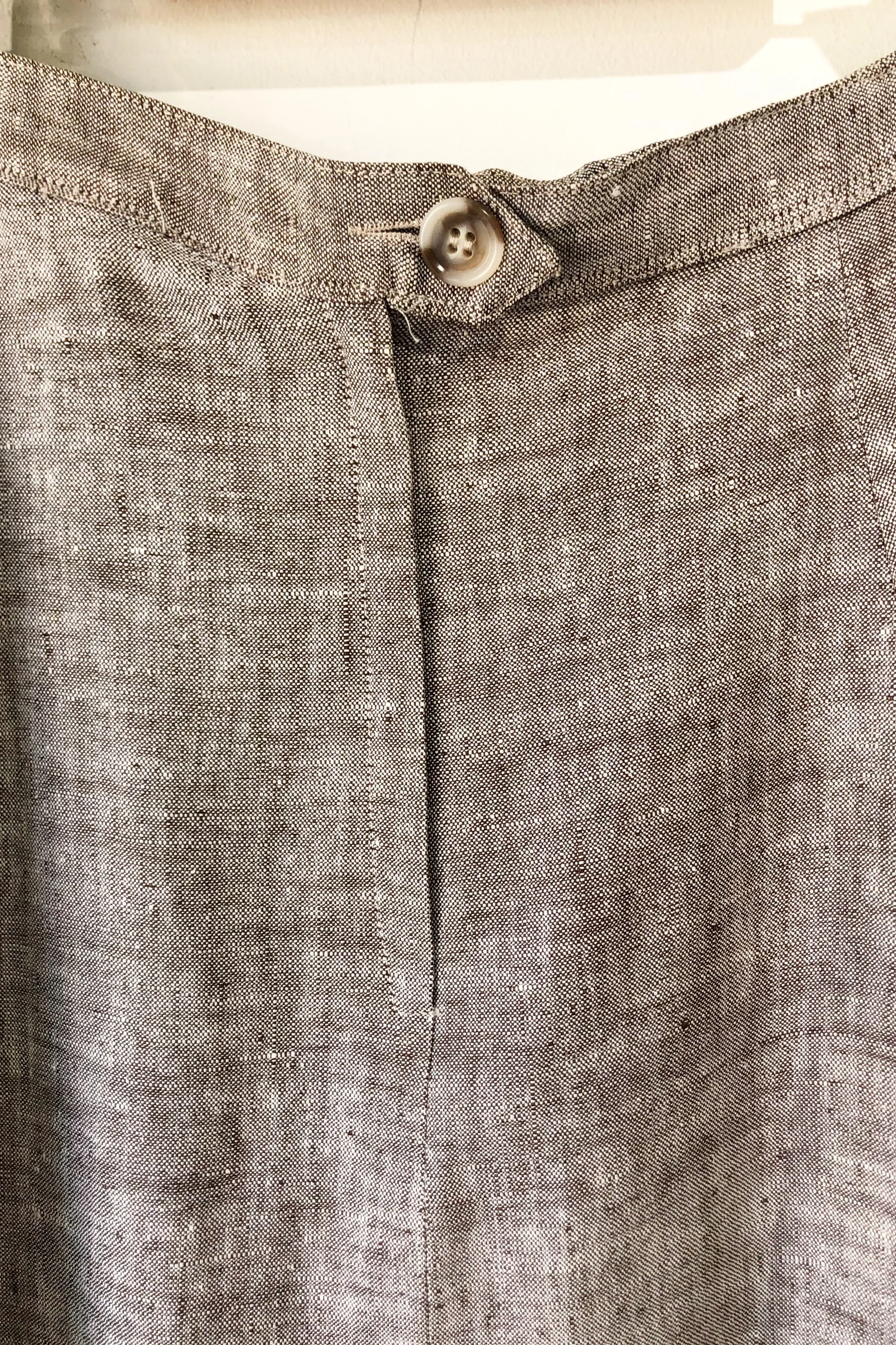 Vintage Duchess Royal Linen 2-pc Skirt Suit