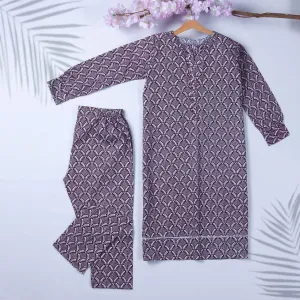 Women's 2Pcs Printed Suit Color Multi