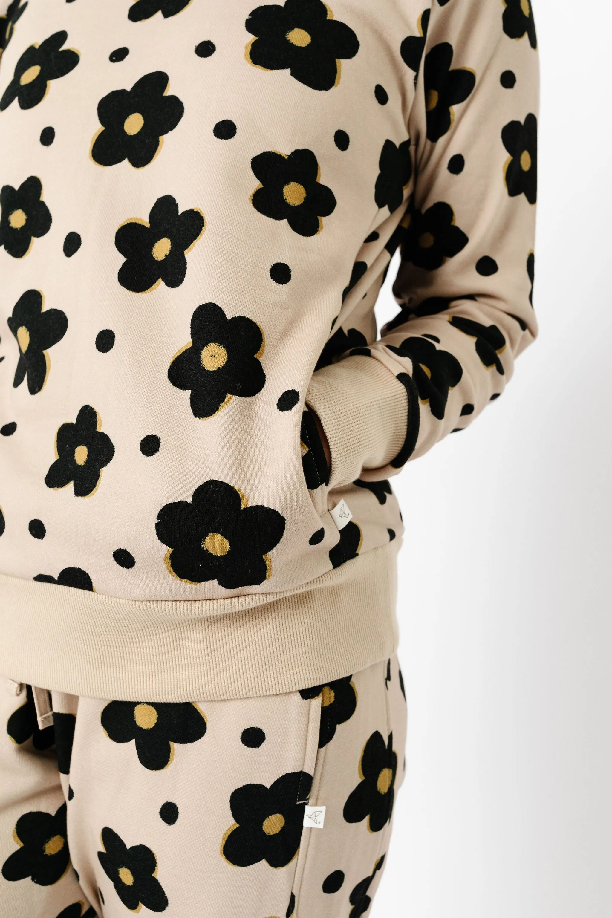 Women's Crew Sweatshirt - Gemma In Tan
