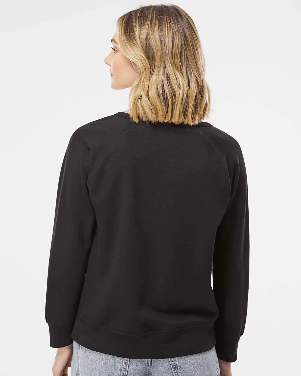 Women's Lightweight Capped Neck Crew