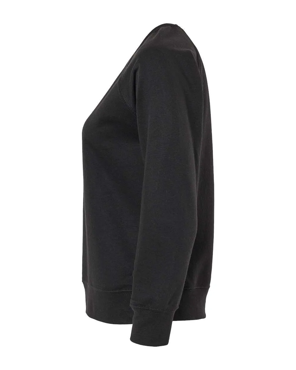 Women's Lightweight Capped Neck Crew