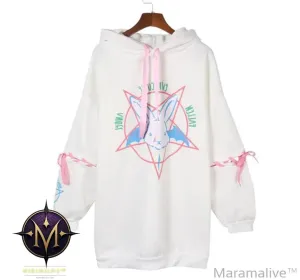 Women's Loose Hoodie Fall Winter Mid-length