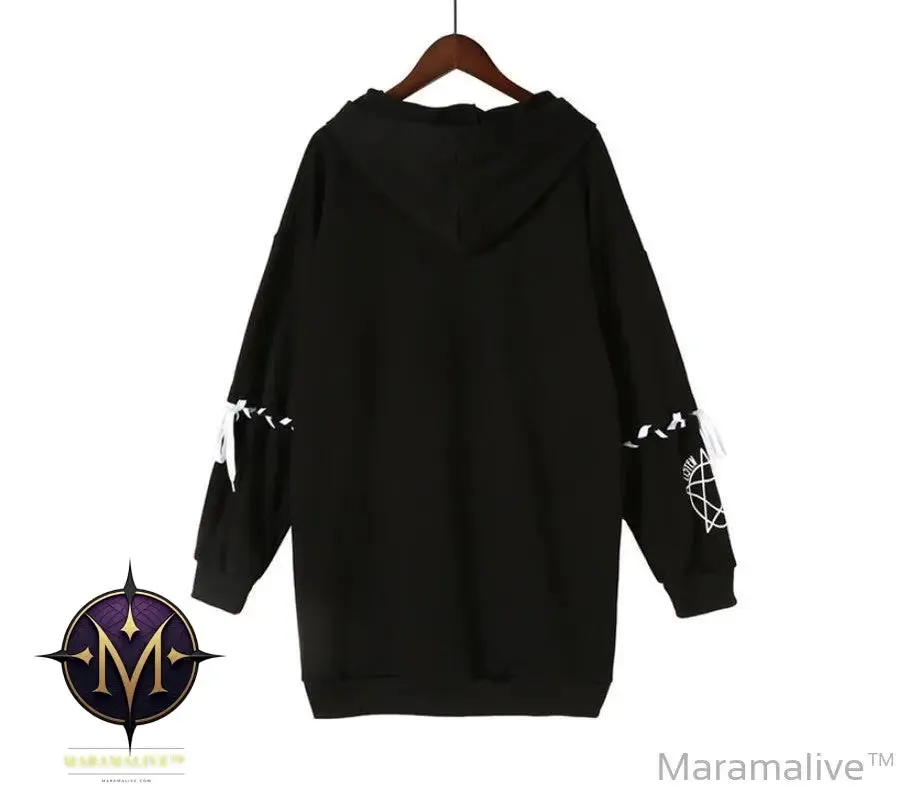 Women's Loose Hoodie Fall Winter Mid-length