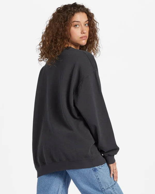 Women's Oversized Ride In Crew Neck