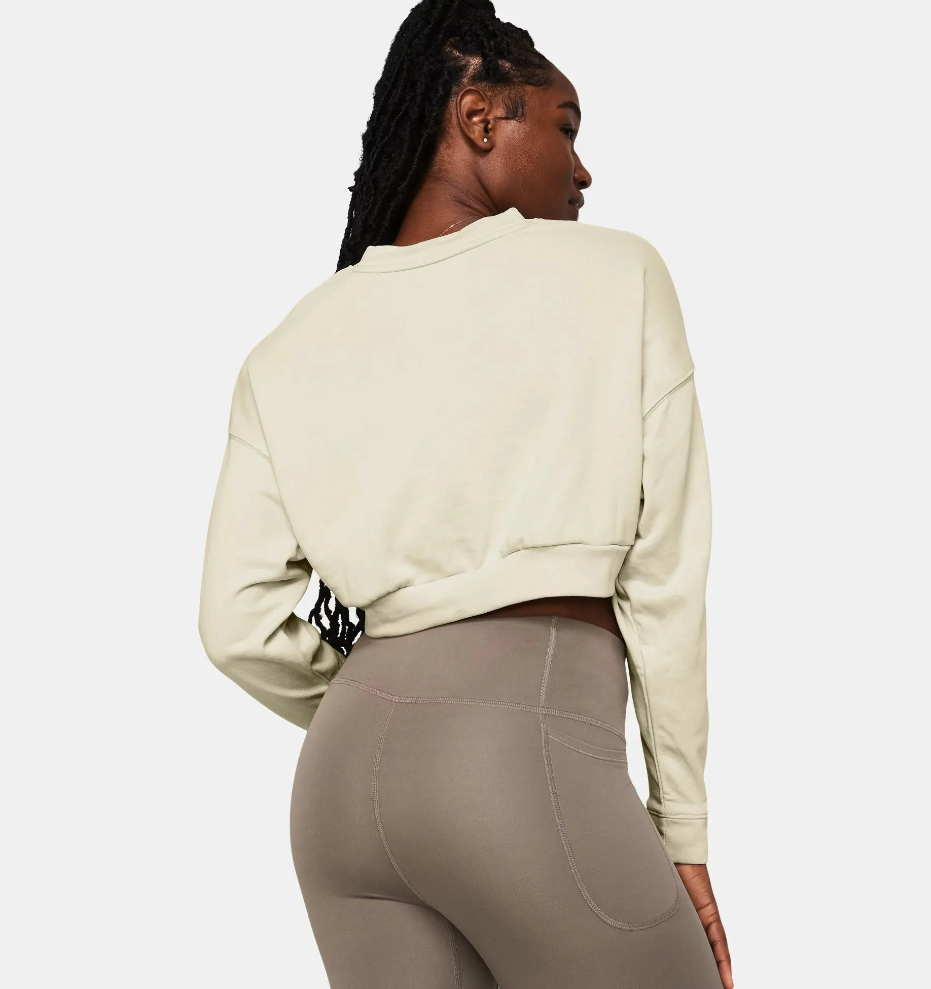 Women's Rival Terry Oversized Crop Crew