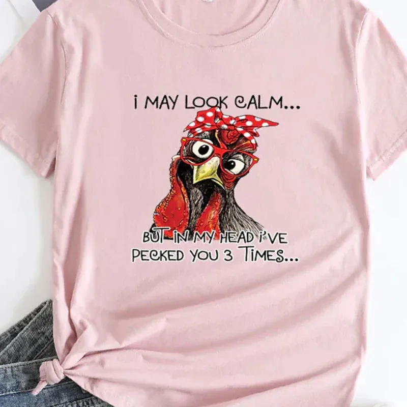 Women's T shirt Turkey Print