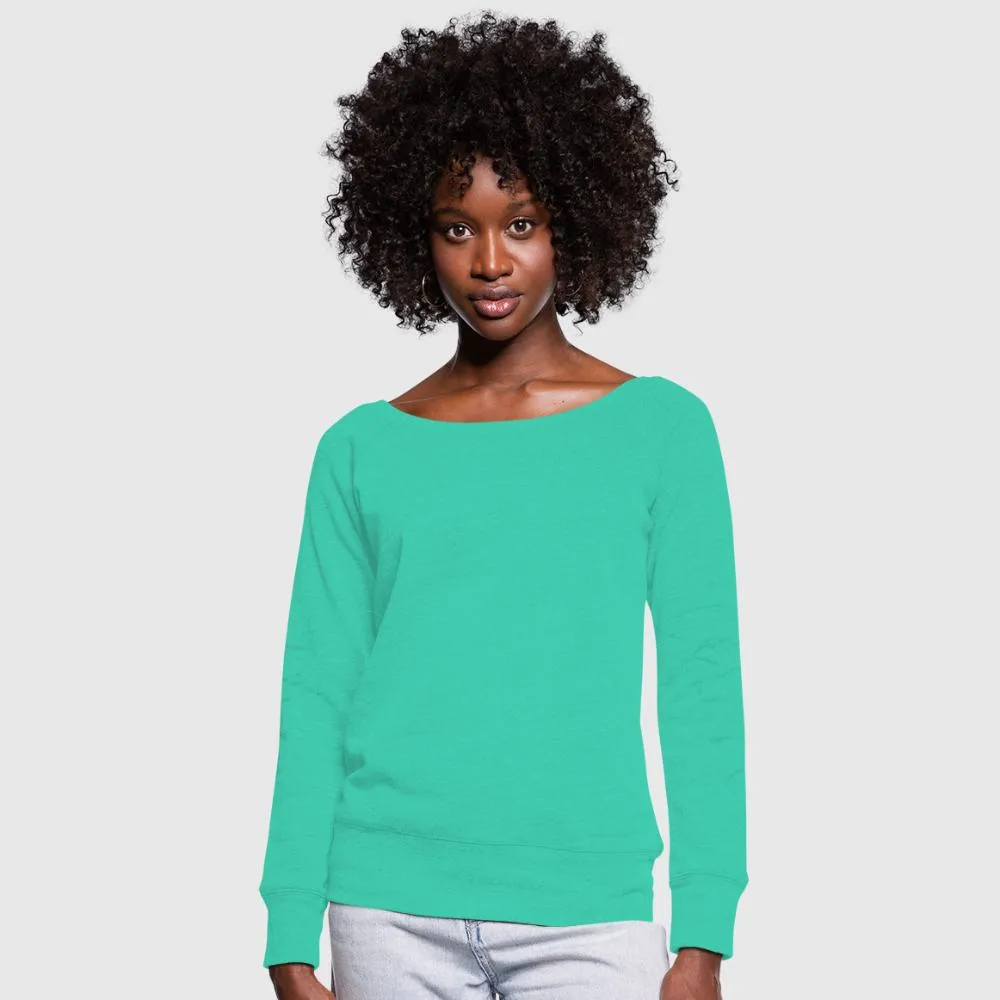 Women's Wideneck Sweatshirt (Personalize)