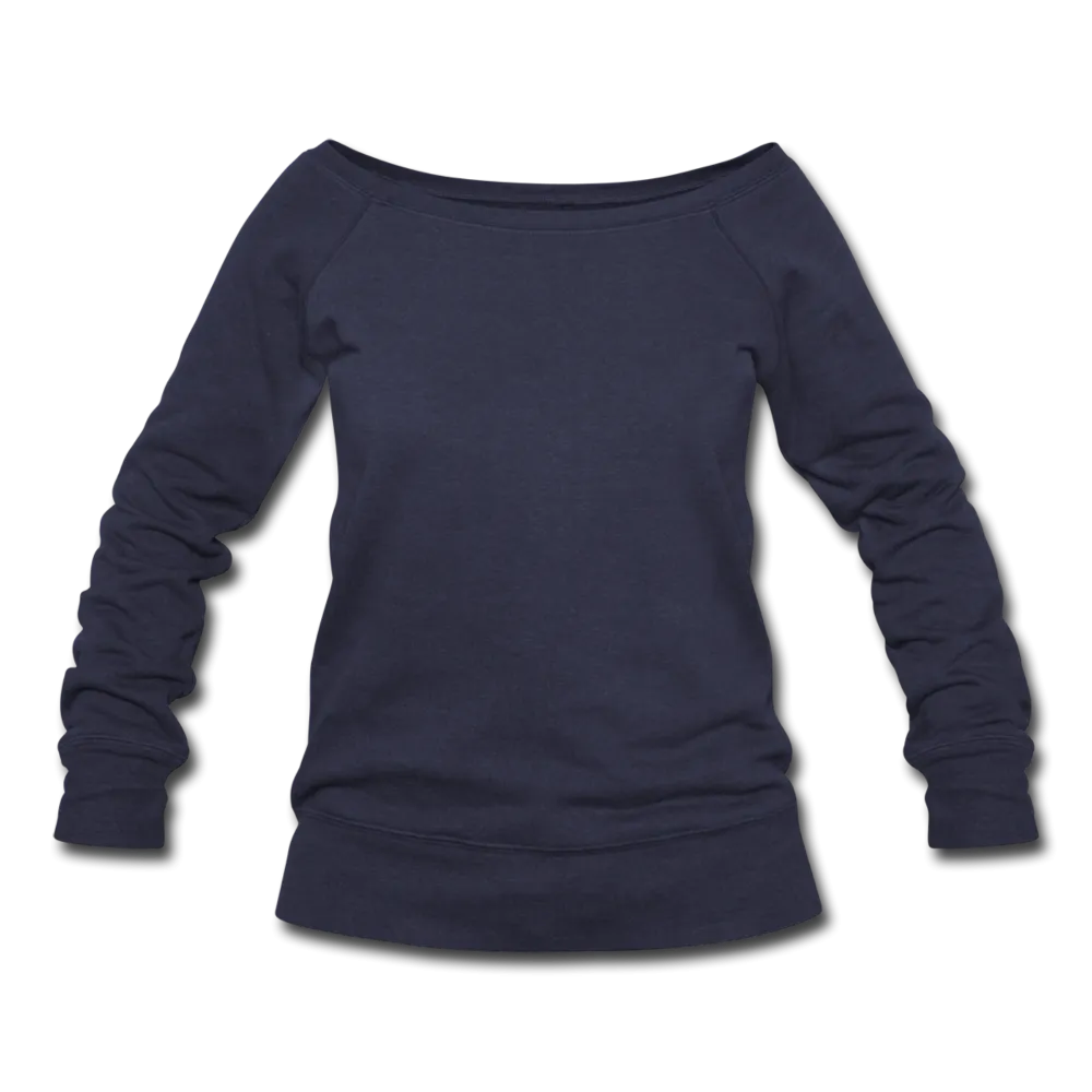 Women's Wideneck Sweatshirt (Personalize)
