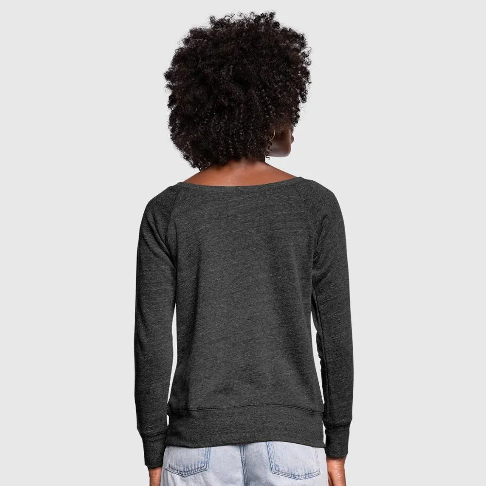 Women's Wideneck Sweatshirt (Personalize)