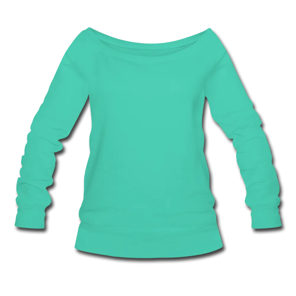 Women's Wideneck Sweatshirt (Personalize)