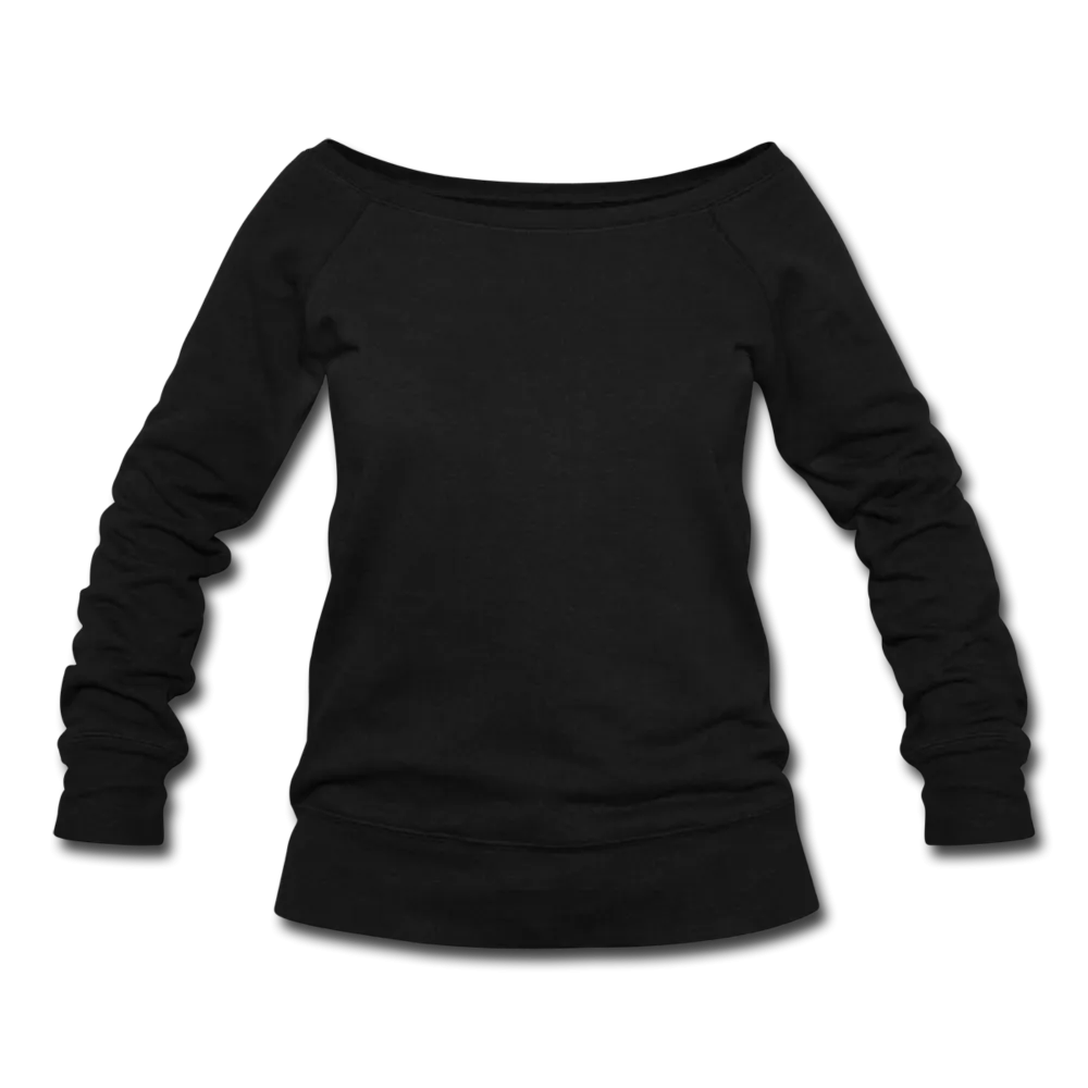 Women's Wideneck Sweatshirt (Personalize)