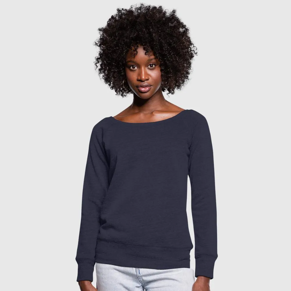 Women's Wideneck Sweatshirt (Personalize)