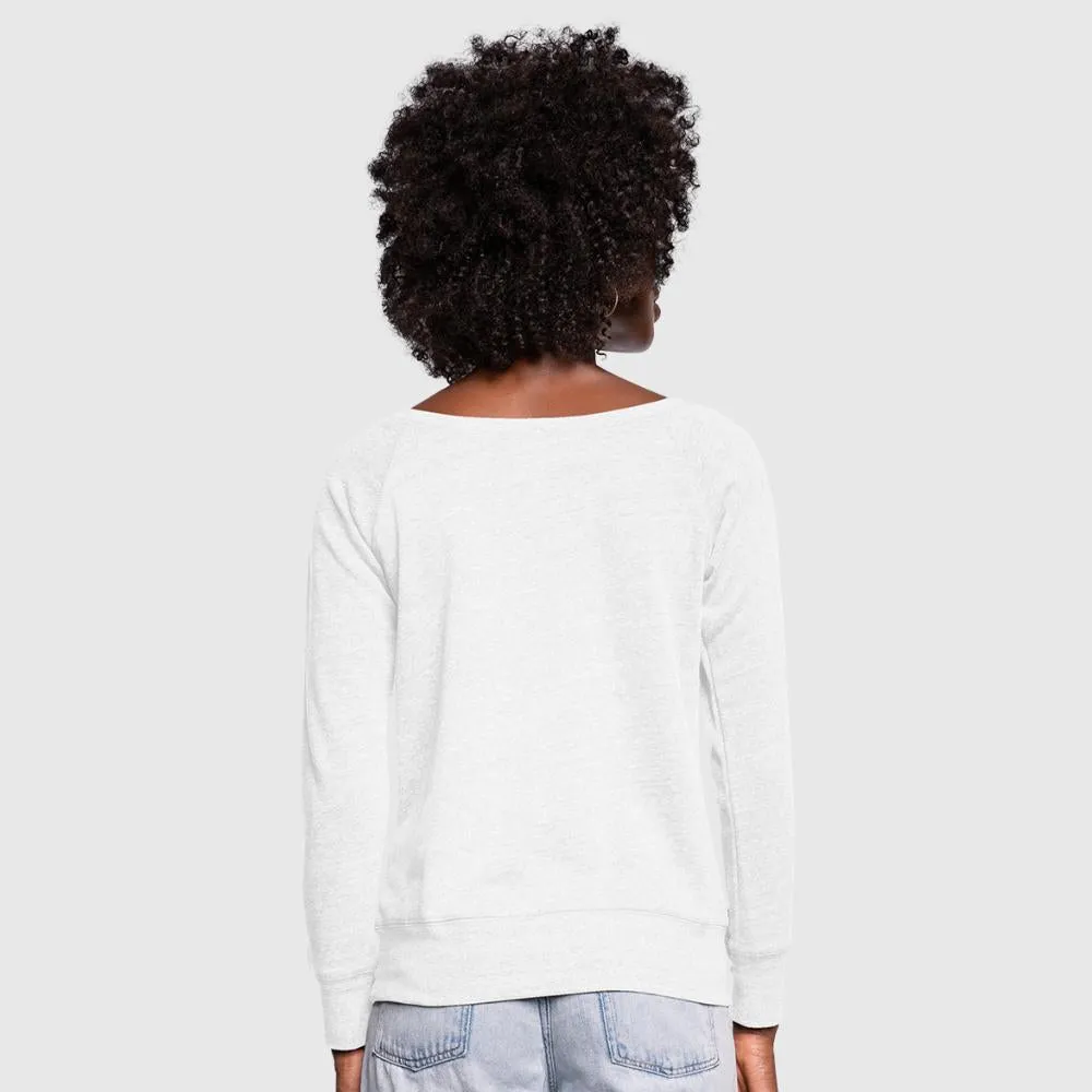 Women's Wideneck Sweatshirt (Personalize)