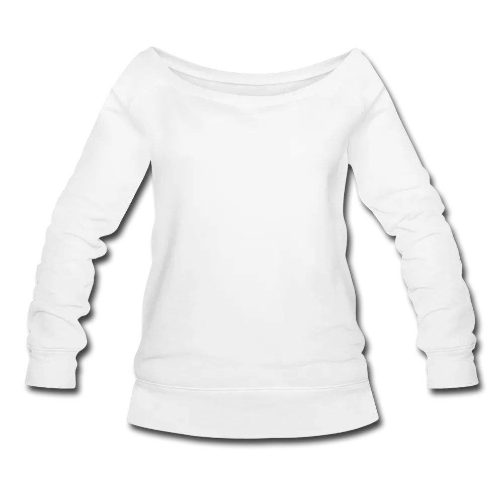 Women's Wideneck Sweatshirt (Personalize)