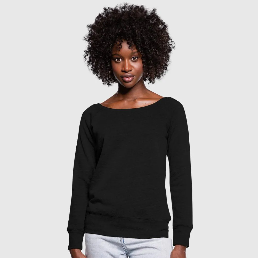 Women's Wideneck Sweatshirt (Personalize)
