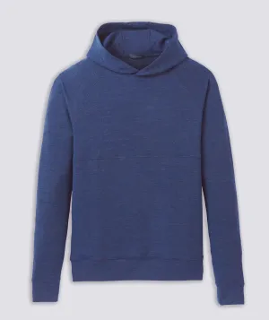 Wynn Button Hoodie- Admiral Heather