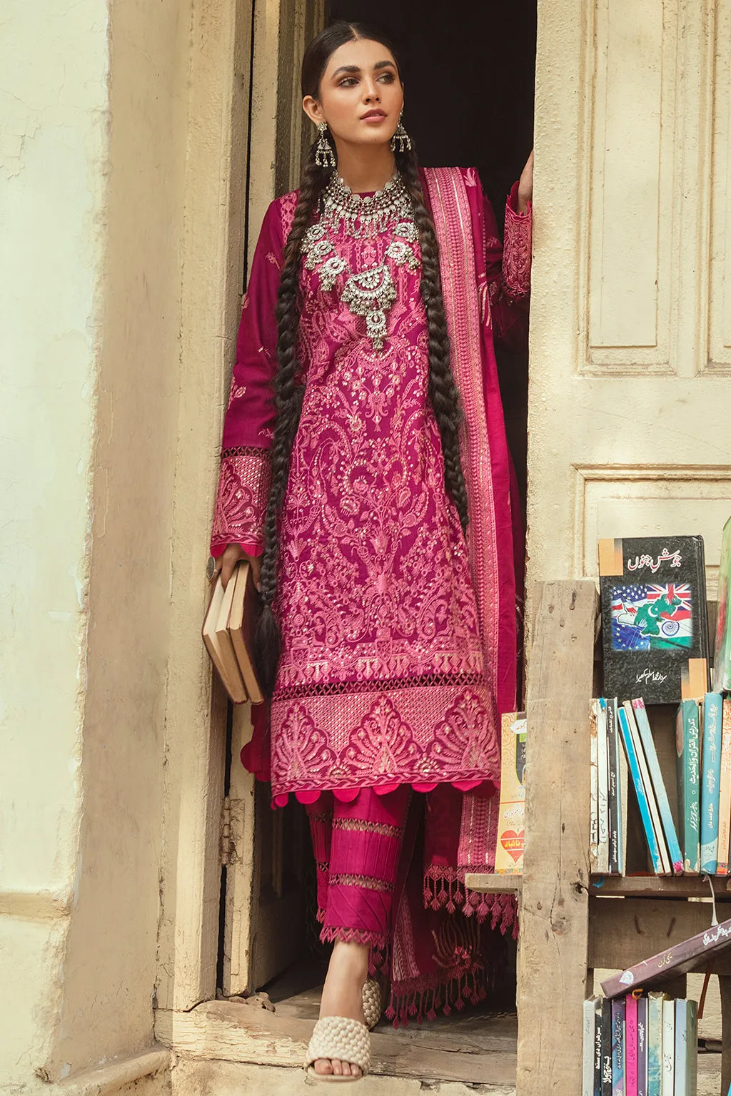 Zuri | Afrozeh Sardiyoon Ki Kahani Winter Collection 2021 | Unstitched Embroidered Khaddar Linen Suits