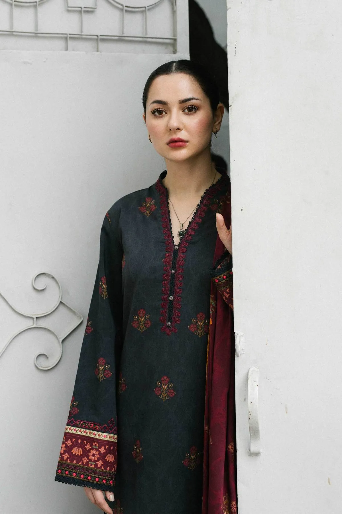ZW21-5A |  Zara Shahjahan Coco Winter 2021 Collection | Unstitched Embroidered linen Suits
